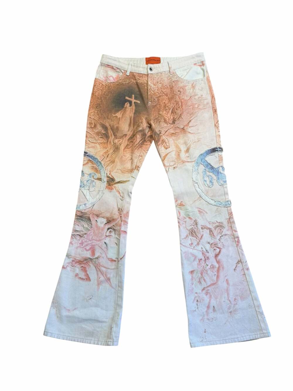 Who Decides War × Ev Bravado Whole Print Pants